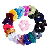 Maxbell Hair Scrunchies Velvet Elastic Hair Bands Scrunchy Hair Ties Ropes 20pcs