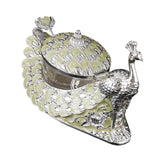 Maxbell Zinc Alloy Seasoning Jar Portable Entertaining Dining Sugar Container Holder Green