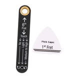 Maxbell Truss Rod Neck Relief Gauge Tool Classical Guitar Measurement Tool Pick Capo