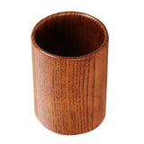 Maxbell Kitchen Utensil Caddy Organizer Wood Cooking Tools Flatware Cutlery Holder L - Aladdin Shoppers