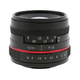 Maxbell 50mm F1.8 Large Aperture Prime Prime Fixed Lens for Fujifilm Camera
