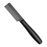 Maxbell Pet Hair Comb Cat Shedding Comb Dog Comb for Long and Short Hair Horse Puppy black single row