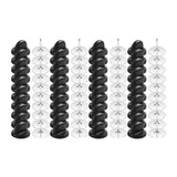 Maxbell Rubber Pin Backs Clasp Tie Tacks Blank Pins for Jewelry Uniform