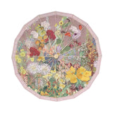 Maxbell Oil Paper Umbrella Strong Compact Folding Umbrella for Anniversaries Walking Pink