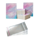 50x Earring Display Cards for Packaging Necklaces Earrings Bracelets A