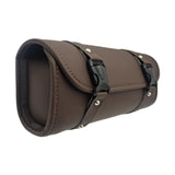 Maxbell Motorcycle Front Bag Multifunction Luggage Pouch for Bicycle Motorcycle Brown