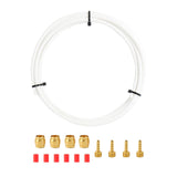 Maxbell Hydraulic Tube Brake Hose Tubing Cable for SHIMANO MAGURA Replacement White Gold Needle - Aladdin Shoppers