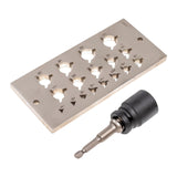 Maxbell Pin Locator Compact Premium High Performance Steel Woodworking Dowel Locator