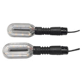 12V Light-Emitting Diode Turn flasher Light, Waterproof Marker, Universal Fit White 2pcs