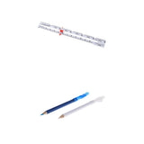 Maxbell 2Pcs Tailors Chalk Pen Pencil For Sewing Dressmakers + 1Pcs Sewing Gauge