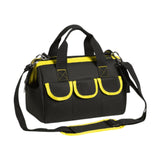 Maxbell Tool Storage Bag Sturdy Tools Shoulder Bag for Plumber Technicians Craftsmen Yellow