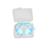 Maxbell 2Pcs Earplugs Soft 40dB Noise Reduction for Concerts Loud Noise Motorcycling Blue