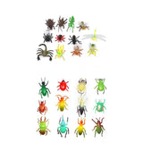 Maxbell 24pcs Assorted Plastic Insect Animal Model Figures Kids Funny Educational Toys