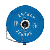 Maxbell Barbell Plate Shaped Fitness Bag Sports Gym Backpack for Fitness Gym Camping Blue