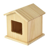 Maxbell Pet Urn Cat or Dog Memorial Box House Shaped Remembrance Gift Pet Memorial Urn beige roof