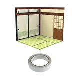 Maxbell 1:12 Backdrop Organizer Display for Action Figures Ob11 BJD Dolls Models Car Japanese House