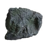 Maxbell Artificial Faux Landscape Rock Realistic Highly Simulation Garden Decoration dark gray 19x11x14cm