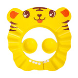 Maxbell Shower Cap for Kids Lovely Shower Accessory Bath Cap for Girls Children Kids yellow