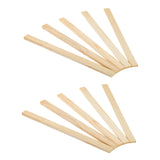 Maxbell Maxbell 10Pcs Measuring Dough Strips Mud Roller Craft Pies Wooden Rolling Pin Guides