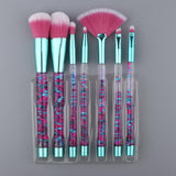 Maxbell Maxbell 7Pcs Soft Fluffy Makeup Cosmetic Brushes Applicator Beauty Tools Kit 02