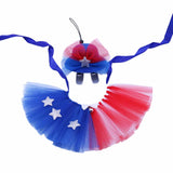 Maxbell Dog 4TH of July Outfit Cute 4TH of July Dog Costume Set for Kitten Pet Decor