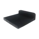 Maxbell 4 Pieces Wooden Wall Shelf Home Decoration for Balcony Farmhouse Dining Room Black