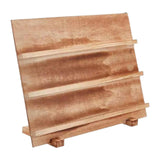 Maxbell Wooden Earring Display Stand Earring Card Holder for Dorm Tradeshow Home Use 3 Tier