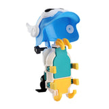 Maxbell Maxbell Motorcycle Phone Holder Shockproof Cell Phone Clamp for All Cell Phones Blue