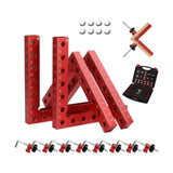 Maxbell 4Pcs Corner Clamps Sturdy 90 Degree Clamps for DIY Clamping Boxes, Furniture