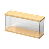 Maxbell Clear Acrylic Display Case for Collectibles Dolls Action Figure Display Case 1 Layer 30cm