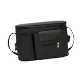Maxbell Portable Storage Bag Cup Holder Bottle Diaper Baby Toy Stroller Organizer Black