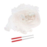 Maxbell Halloween Large Luminous Butterfly Light up LED Belly Dance Wings Style 2