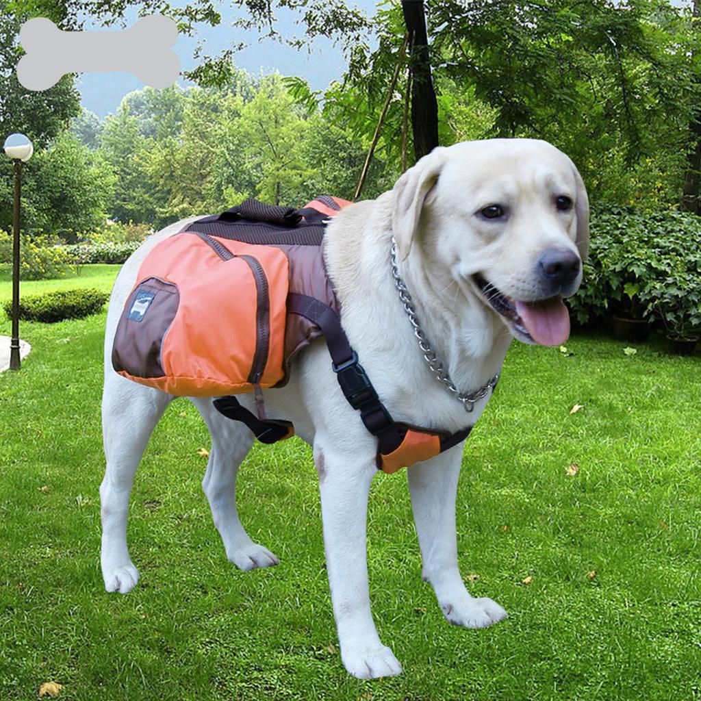 Maxbell Maxbell Dog Foldable Backpack Waterproof Portable Travel Outdoor Bag Pack Orange L