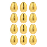 Maxbell Filled Easter Eggs Ornaments Novelty Faux Egg for Awards Party Supplies Kids 12 pieces