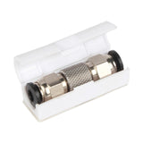 Maxbell PTFE feed Tube Connector Replacement Quick Plug Pneumatic Connector for Home