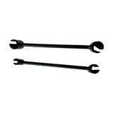 2x Hinges Gap Adjusting Wrench Sturdy Easy to Use Door Hinge Adjustment Tool Black