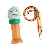 Maxbell No Spilling Water Bottle Caps with Straw Straw Cover Bottle Cap for Car Infants Green With Strap