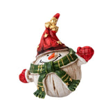 Christmas Snowman Statue Cute Christmas Decoration for Holiday Bedroom Party