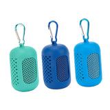 Maxbell 3x Gym Ice Towel Running Exercise Fast Drying Sports Cooling Towel with Case Lake Sky Royal Blue