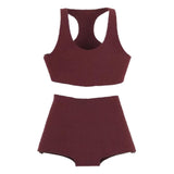 Maxbell 1/6 Scale Female Clothes Stylish Clothing Costume for Doll Lovers Collectors Dark Red
