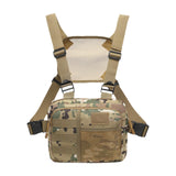 Maxbell Outdoor Sports Chest Bag Fashion Lightweight with Adjustable Straps Backpack Khaki