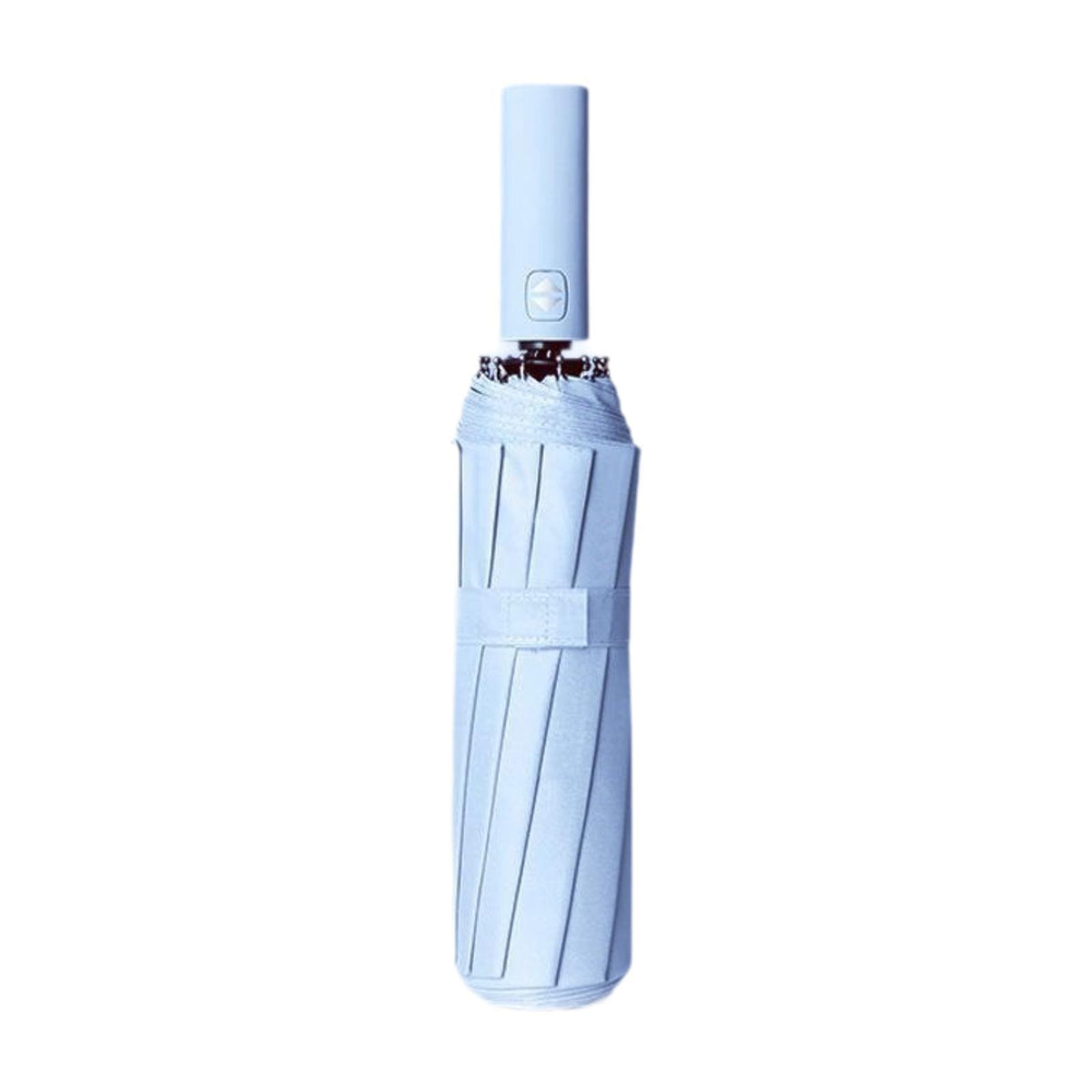 Maxbell Automatic Umbrella Sun Protection Walking Easy Grip Travel Umbrella for Rain Blue