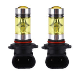 Maxbell 2x2pcs 9006 HB4 100W High Power LED Yellow Fog Driving Light Bulbs Lamp 4300K
