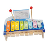Piano Xylophone with 8 Colorful Keys for Girls Boys Holiday Gift Musical Toy