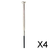 Maxbell 4xDurable Stainless Steel Screwdriver for Flute Clarinet Saxophone Piccolo