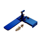 Maxbell RC Boat Rudder Remote Control Boat RC Boat Sturdy Metal Suction Water Rudder blue