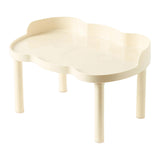 Maxbell Hamster Play Platform Sturdy Small Animals Platform for Food Bowl Small Pets White