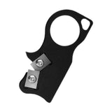 Maxbell Manual Knife Sharpener Handy Ergonomic Multipurpose for Camping Home Kitchen Black