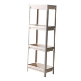 Maxbell Kitchen Storage Rack Fruit and Vegetable Shelf for Living Room Office Pantry Apricot 4 Tier