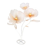 Maxbell Giant Artificial Flower Backdrop Wedding Decoration for Home Outdoor Mariage Gradient Champagne